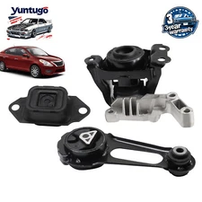 3 PCS Motor & Transmission Mount For 2012-2019 Nissan Versa 1.6L