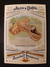 2018 Topps Allen & Ginter Baseball Equipment of the Ages Vintage Cleats #BEA-15