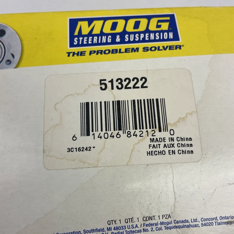 Ступица переднего колеса в сборе для 2005-2009 Ford Mustang 2006 2007 2008 Moog 513222 - Изображение 2 из 4