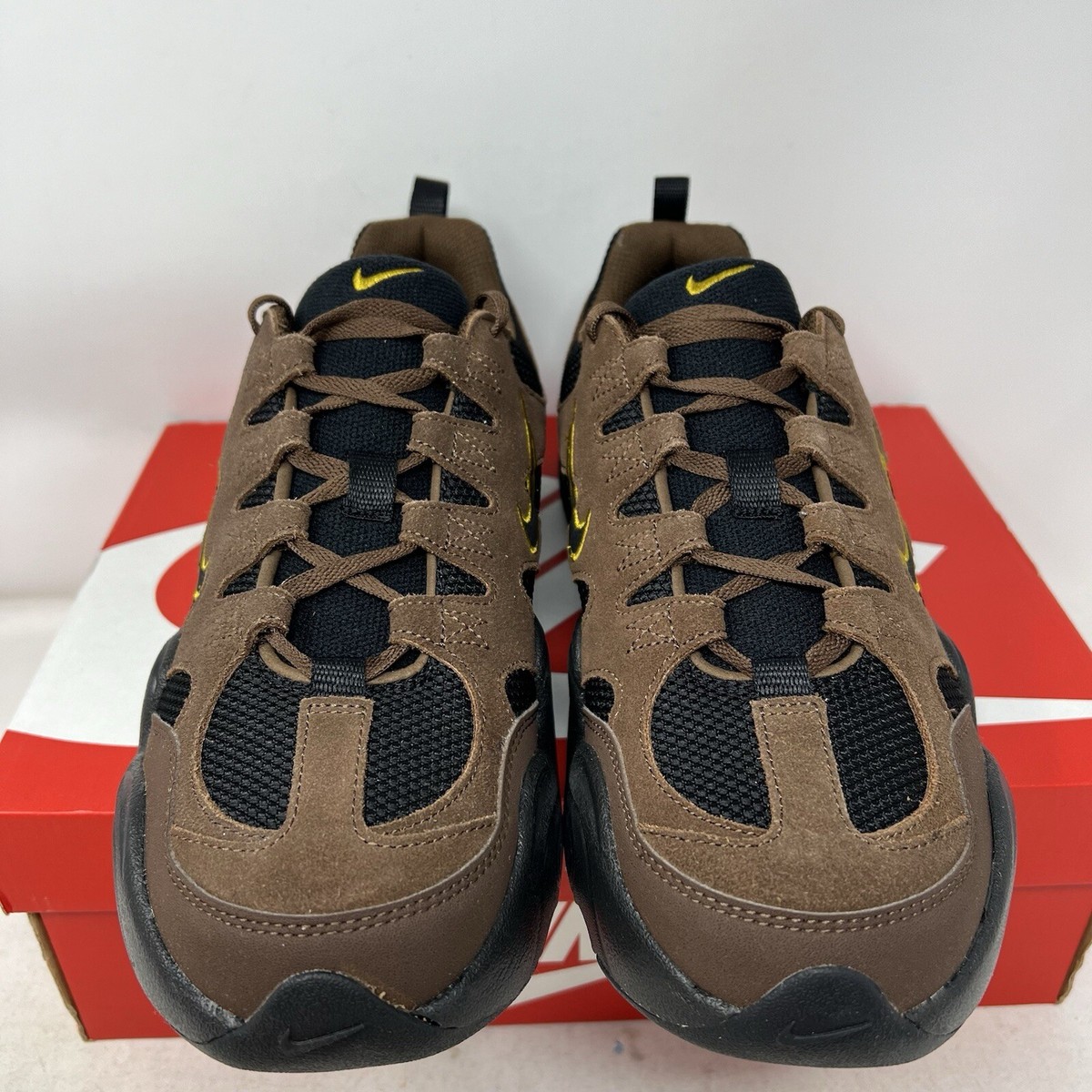 Nike Tech Hera Cacao Wow Brown Black Men's Shoes Sneakers Nike Tech Hera Cacao Wow Brown Black Men's Shoes Sneakers