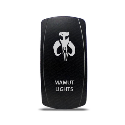 CH4x4 Rocker Switch Mamut Lights Symbol  - Blue  LED