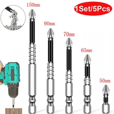 1Set High-Magnetic Screwdriver Drill Bit,Strong Magnetic Durability Drill Bit