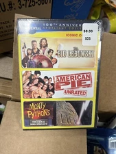 The Big Lebowski / American Pie / Monty Python's The Meaning of Life (DVD, 2012)