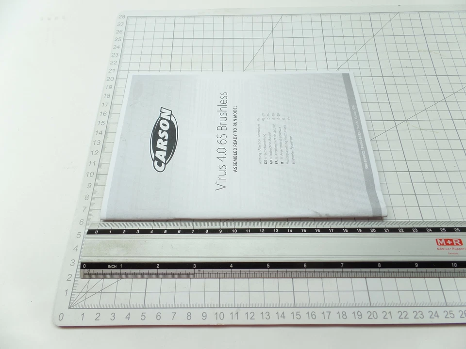 Carson Virus 4.0 6S Betriebsanleitung und Ersatzteilliste CV3® - Bild 2 von 2