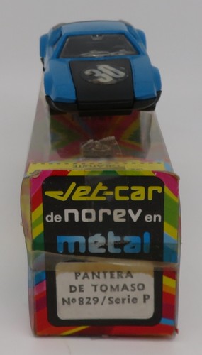 NOREV JET CAR METAL DE TOMASO PANTERA GT4 1974 COMPETITION #30 #829-1 IN BOX - Photo 4 sur 10