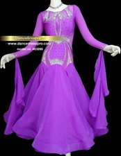  3090 Custom-made Ballrom Modern Smooth Waltz Foxtrot Tango Dance dress