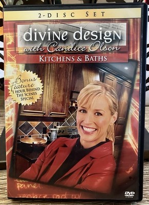 Divine Design with Candice Olson 2-DISC SET DVDs Kitchens & Baths 2005, 137 min
