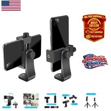 Durable Smartphone Tripod Mount | Adjustable Clip for iPhone & Android Devices