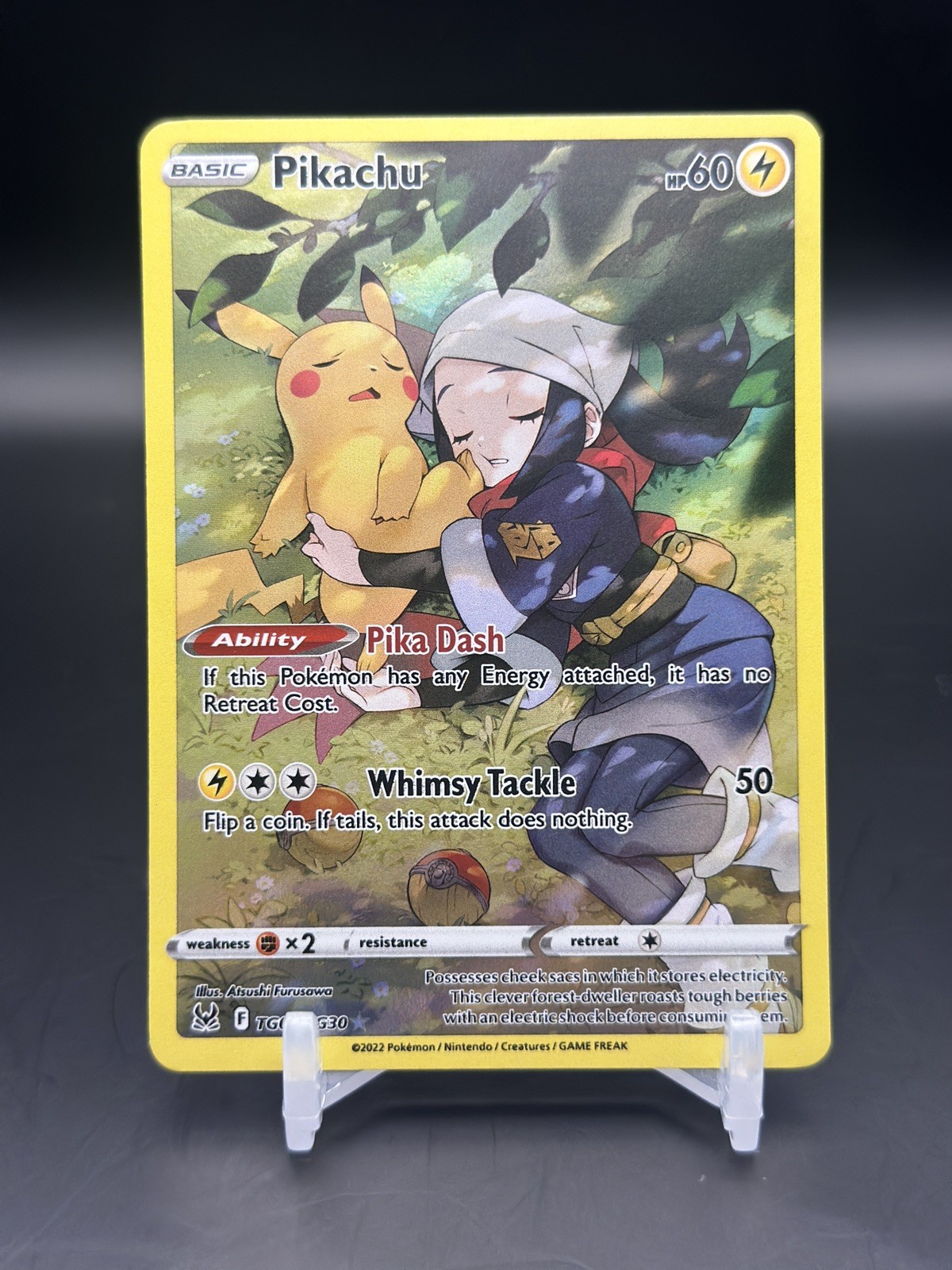 Pikachu TG05/TG30 Holo Lost Origin Trainer Gallery Pokemon