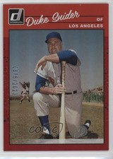 2023 Panini Donruss Retro 1990 Variation Holo Red /2023 Duke Snider HOF 12zm