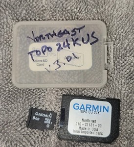 Garmin TOPO US 24K Northeast | microSD™/SD™ card. V3.01