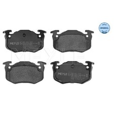 Satz Bremsbeläge Bremsklötze hinten für Peugeot 106 2 1A 205 20A/C 206 245650