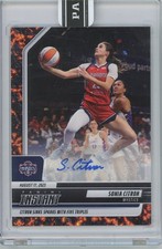 2025 Panini Instant WNBA Sonia Citron Magma 1/1 Rookie Auto #231 Mystics RC