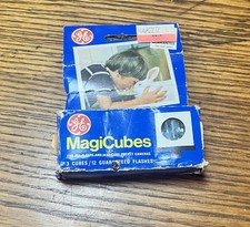 GE flash cubes for your flashcubes camera 3 unused bulb General Electric