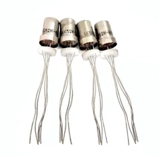 4pcs 6S52N-V 7895 Nuvistor Miniature Triode Tube Same Date Code 06-1976 USSR NOS
