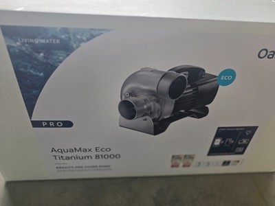 Oase AquaMax Eco Titanium 81000 Teichpumpe Koi Teich Pumpe Fische Neu !