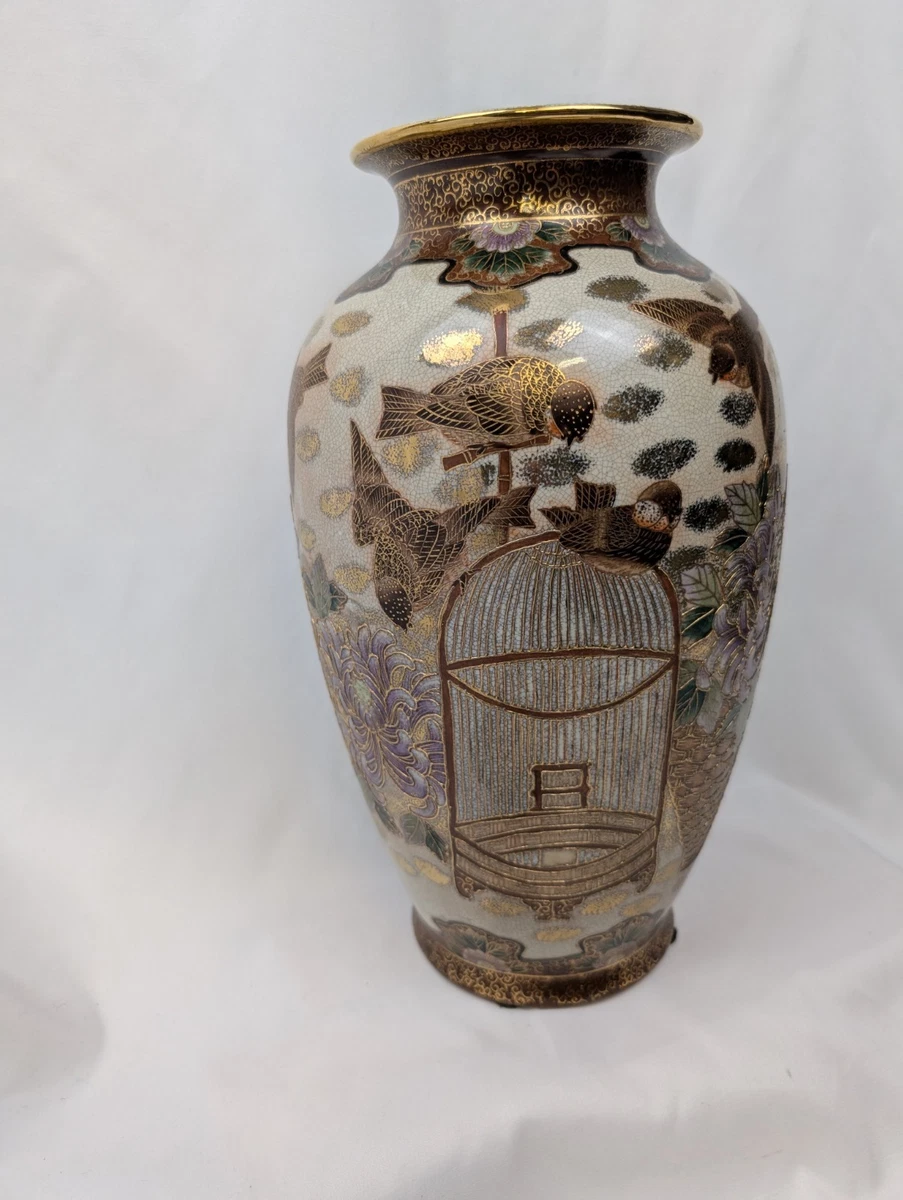 Japan Bird Vase Indiana Antique Japanese Vases for sale | eBay