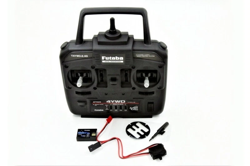 Futaba ATTACK T4YWD 4-Kanal Fernsteuersystem FHSS + R214FGE - 01000038 - Bild 2 von 3
