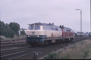 Diaduplikat DB 218 164 Westerland 24.7.1988