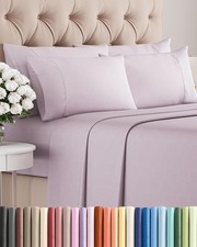 King 6 Piece Sheet Set Comfy Breathable Cooling Soft Hotel Luxury Bedding...