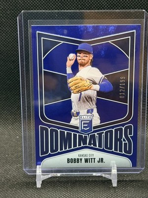 Bobby Witt Jr. 2026 Donruss Elite Dominators Blue #12/199 - Royals