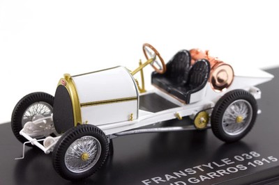 1915 BUGATTI TYPE 21 ''ROLLAND GARROS'' WHITE 1/43 FRANSTYLE 0038