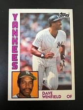 1984 Topps Dave Winfield #460 New York Yankees HOF