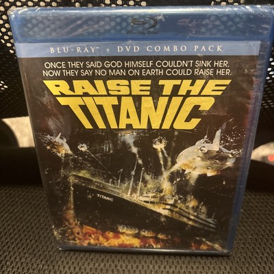 Raise the Titanic (Blu-ray+DVD, 1980) Dirk Pitt~Brand New/sealed-RARE-Oop