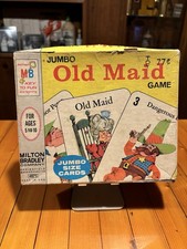 VTG Milton Bradley Jumbo Old Maid Game 1967