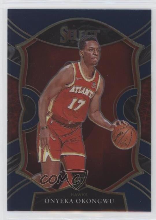 2020-21 Panini Select Concourse Retail Blue Onyeka Okongwu #66 2l4