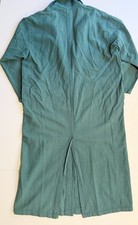 Color Me Cotton CMC Green Duster Coat Jacket M Lagenlook Vintage USA Boho 51tex