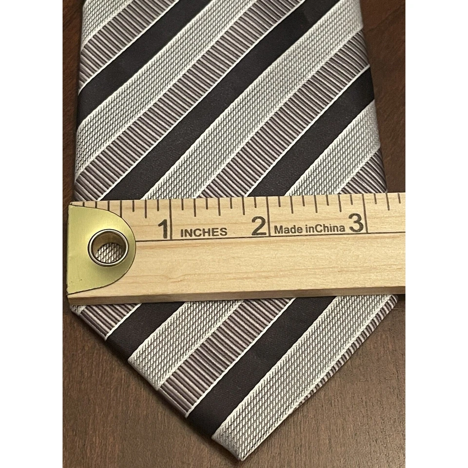 Corbata Alexander Julian Colores Hecha a Mano Poliéster Hombre Hecha en China Foto 4 de 4