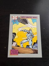 1992 DC Comics Cyborg #43 Trading Card Identikit Series 1 Non-Sport Collector