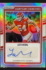 Leo Chenal Chiefs 2025 Prizm - Significant Signatures AUTOGRAPH #SSI-LCL (AU)