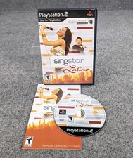 SingStar Latino (PlayStation 2, 2009) Sony Interactive Musical Video Game