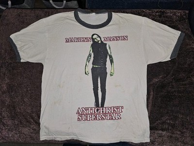 Marilyn Manson 90s Winterland Antichrist Superstar Vintage Shirt