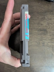 Super Mario Bros. 2 (Nintendo NES) Tested, Working, Cleaned + Deoxit.