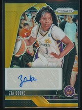 Zia Cooke 2024 Panini Prizm WNBA Signatures Gold Prizm #SG-ZC Auto /10