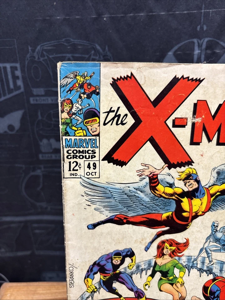 Uncanny X-Men #49 (Marvel, 1968) 1st app. Lorna Dane Polaris | Mesmero VG - Image 2 of 4