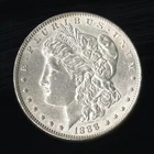 US Coin 1888 Morgan Silver Dollar Frosty BU NO RESERVE!