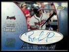 2001 Finest #FA-RF Rafael Furcal Autographs Refractor