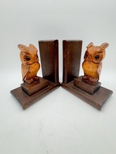 Buchstütze, Eule, Alt, Wohl 40/50er Jahre