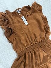 Steve Madden Rust Minidress Size Medium New with Tags