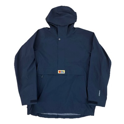 Fjallraven Men's Vardag Anorak Hydratic Navy Blue Medium Jacket Hydratic