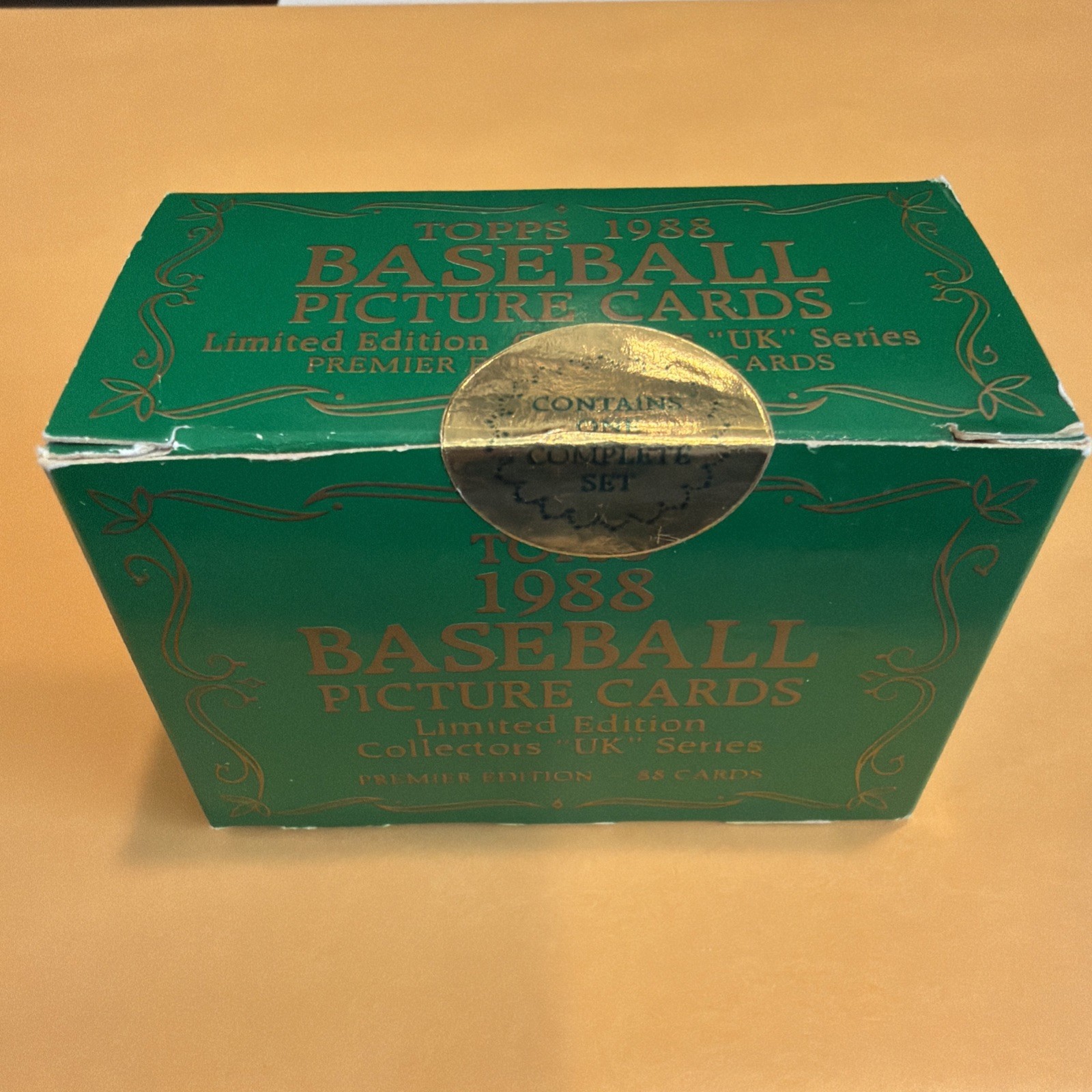 1988 Topps Tiffany Limited Edition UK Mini Set Factory Sealed