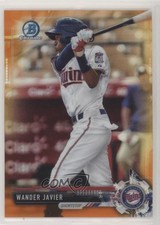2017 Bowman Chrome Prospects Orange Refractor 19/25 Wander Javier #BCP242 01bj