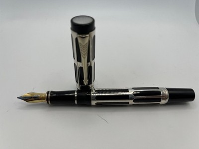 Limited Edition Parker Duofold Fountain Pen by Michael Fultz Night & Day