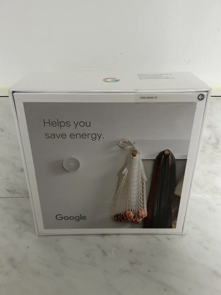 Google Nest Thermostat Sealed box.  (4th generation) G4CVZ White/snow - Image 4 of 4