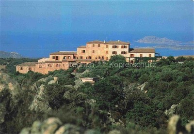 San Pantaleo Olbia Sardegna IT Rocce-Sarde Hotel Huegel Macchia Meer Insel Kuest