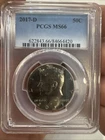 2017 D Proof Kennedy Half Dollar 50c Pcgs Pr66
